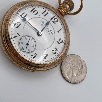 Elgin FATHER TIME Pocket Watch