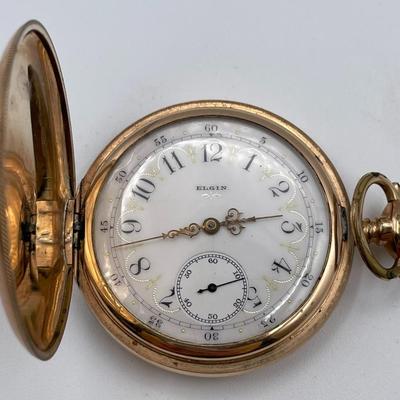 Elgin FATHER TIME Pocket Watch