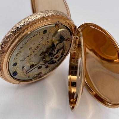Columbus Watch Co. "Railway King" Pocket Watch
