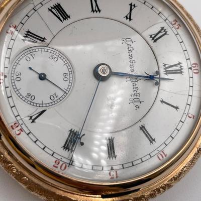 Columbus Watch Co. "Railway King" Pocket Watch