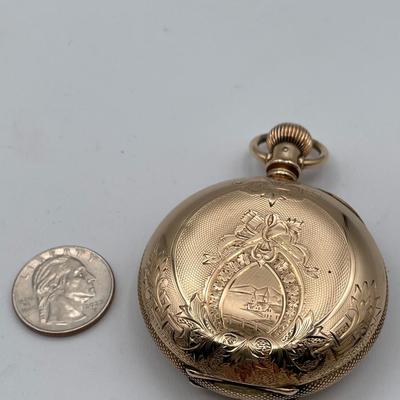 A. W. Co. Waltham Pocket Watch