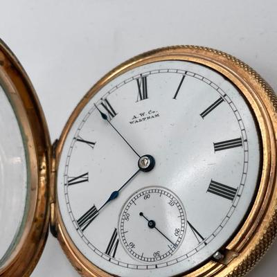 A. W. Co. Waltham Pocket Watch