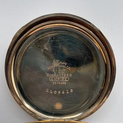 Illinois Watch Co Pocket Watch