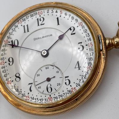 Burlington Pocket Watch
