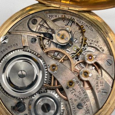 Burlington Pocket Watch