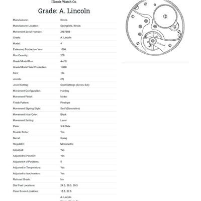 Illinois Pocket Watch