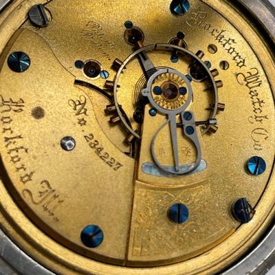 Rockford Reversible Pocket Watch