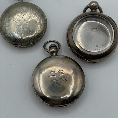 Asst. Pocket Watch Cases