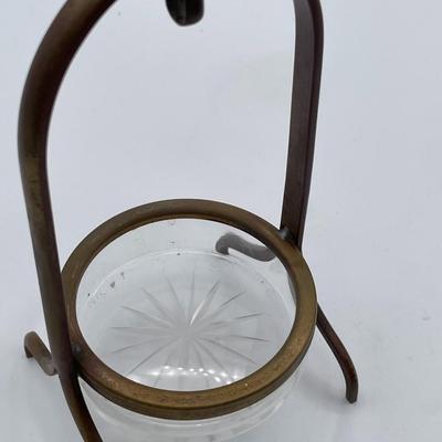 Brass/Glass Pocket Watch Holder