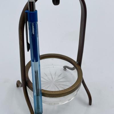 Brass/Glass Pocket Watch Holder