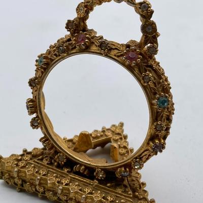 Decorative/Jeweled Pocket Watch Holder
