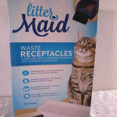 Litter Maid Cat waste receptacles