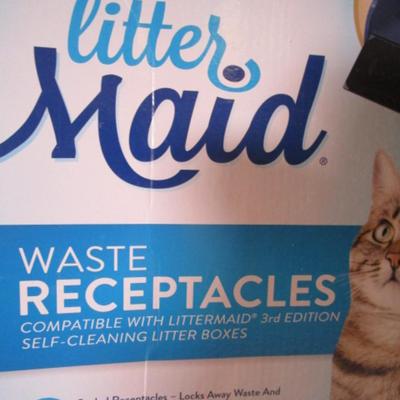 Litter Maid Cat waste receptacles