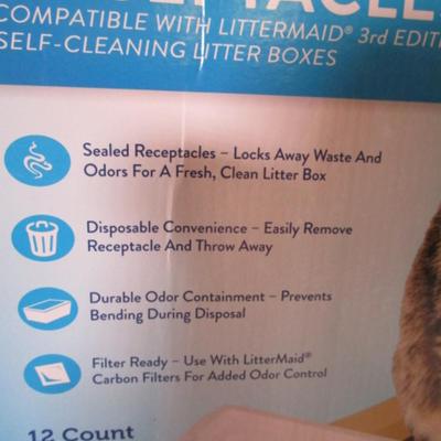 Litter Maid Cat waste receptacles