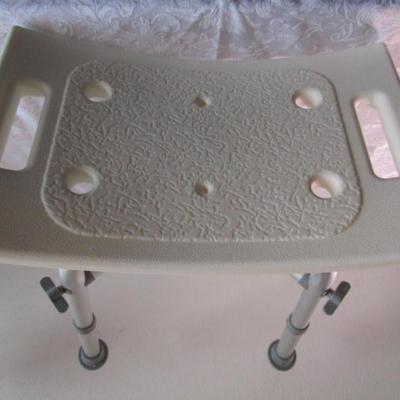 Vevor adjustable height shower stool
