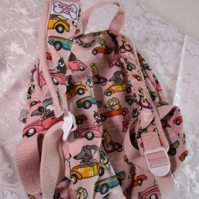 Vera Bradley bag; backpack Bob's by Sketchers; makeup bag LE Sport Sack