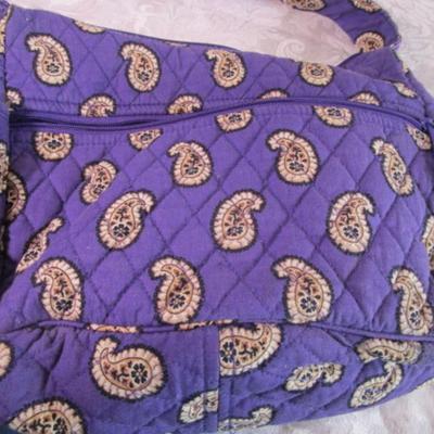 Vera Bradley bag; backpack Bob's by Sketchers; makeup bag LE Sport Sack
