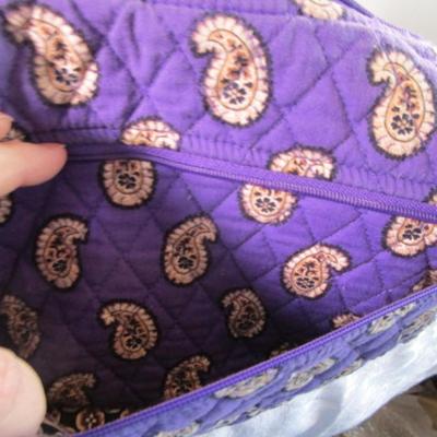 Vera Bradley bag; backpack Bob's by Sketchers; makeup bag LE Sport Sack
