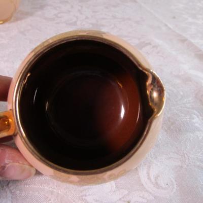 Vintage Winsor Artware creamer & sugar bowl