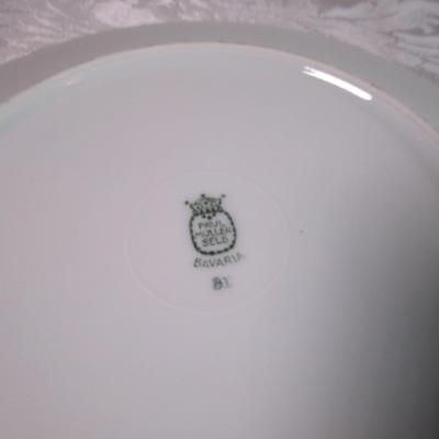 The Kenmore china pattern plates by Paul Muller