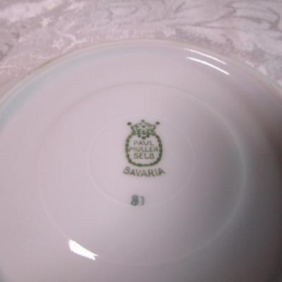 The Kenmore china pattern plates by Paul Muller