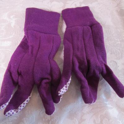 3 pair large ladies garden gloves