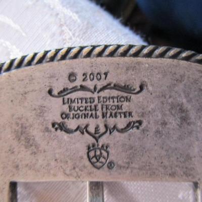 Ariat leather belt, brown