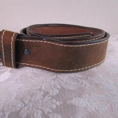 Ariat leather belt, dark brown