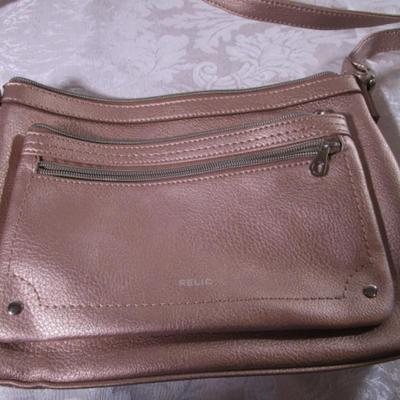 Calvin Klein purse; Relic purse