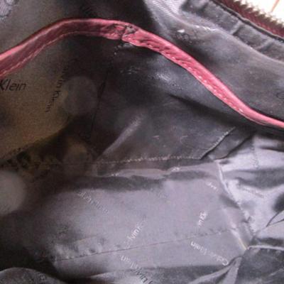 Calvin Klein purse; Relic purse