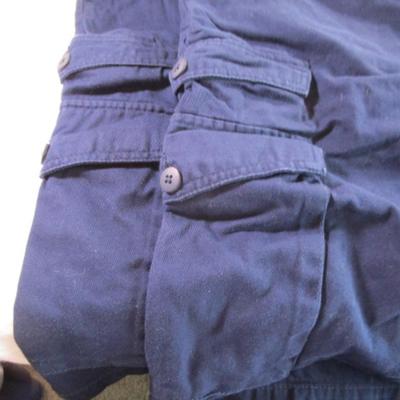 2 pair King Size brand cargo shorts, navy