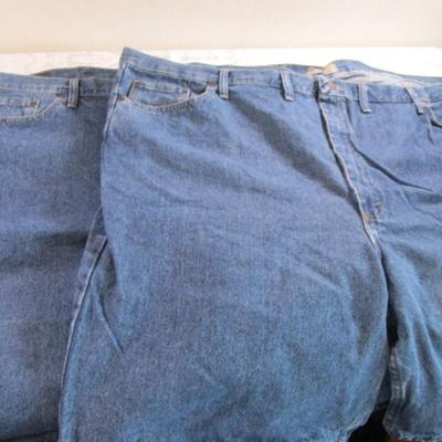 2 pair Wrangler authentic denim shorts, relaxed fit
