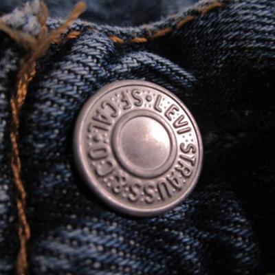 Levi model 550 denim jeans