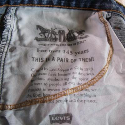 Levi model 550 denim jeans