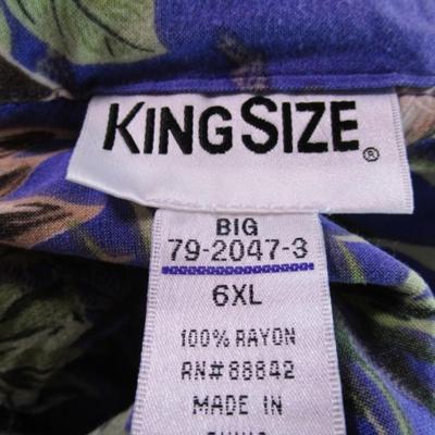 2 short-sleeved shirts, size 6XL