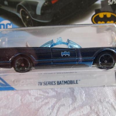 2 Batman Hot Wheels cars