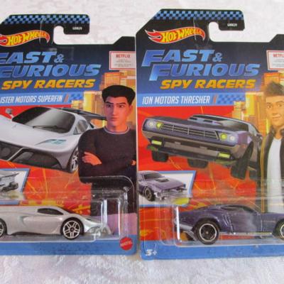 2 Fast and Furious Hot Wheels cars