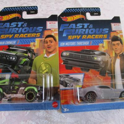 2 Fast & Furious Hot Wheels cars