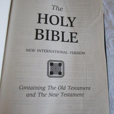 The New International version of the Holy Bible