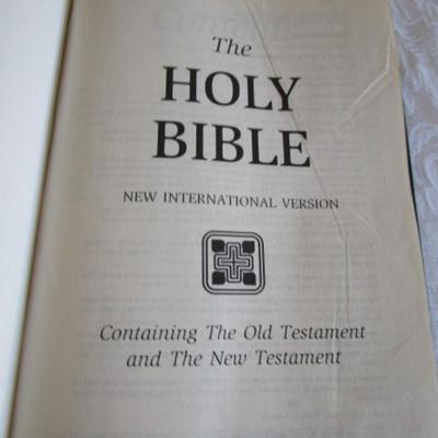 The New International version of the Holy Bible