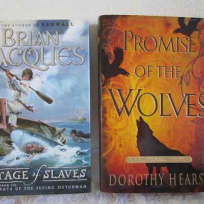 "Promise of the Wolves", "Voyage of the Slaves" Books