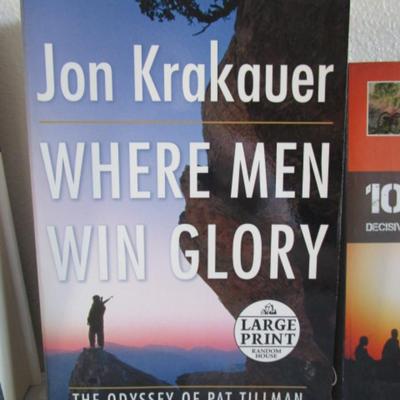 "The Outpost", "Where Men Win Glory", "100 Battles"