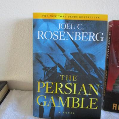 5 Joel C. Rosenburg novels, paperback
