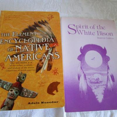 "The Element Encyclopedia of Native Americans", "Spirit of the White Bison", paperbacks