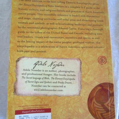 "The Element Encyclopedia of Native Americans", "Spirit of the White Bison", paperbacks