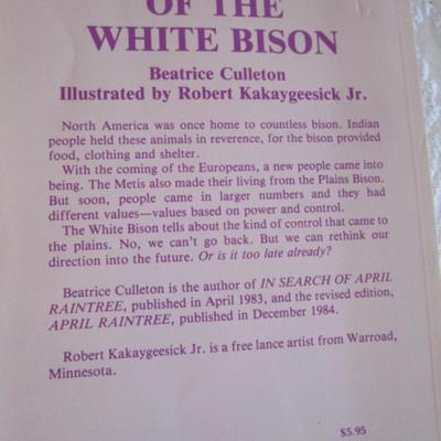 "The Element Encyclopedia of Native Americans", "Spirit of the White Bison", paperbacks