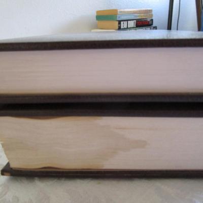 2 Louis L'Amour hardback books
