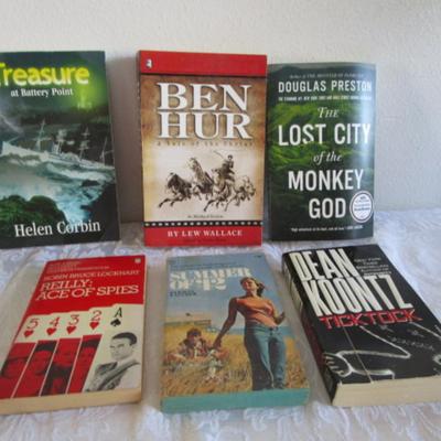 6 paperback novels