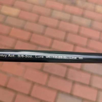 Bass Pro Shop Rick Clunn's Signature Series Rod XPS 7' 3/8 2oz Lure Wt 12-25lb