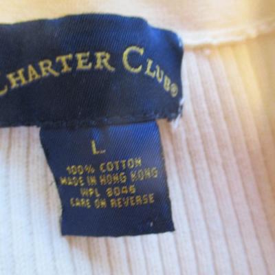 Women's Worthington Madison Studio Cashmere & Cotton Neiman Marcus Studio Joy Sweaters Size L/XL